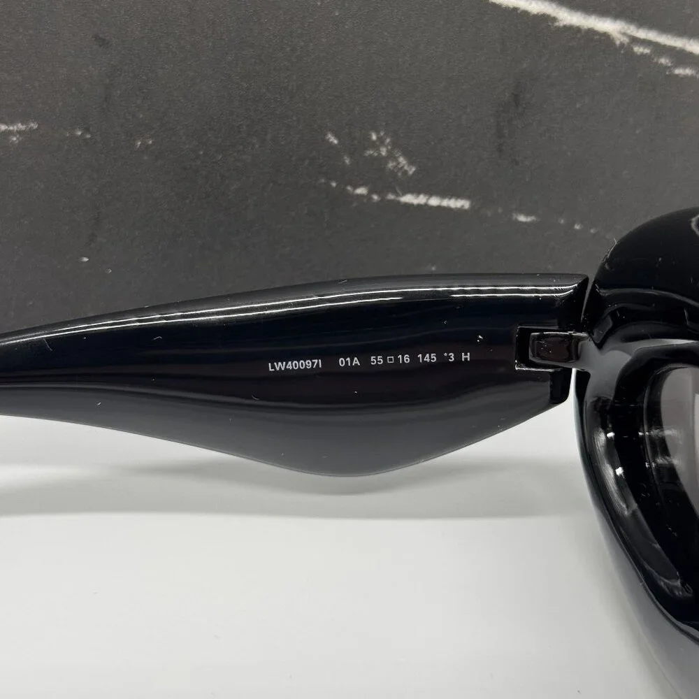 NEW LOEWE LW40097I 01A BLACK WOMEN SUNGLASSES LOEWE